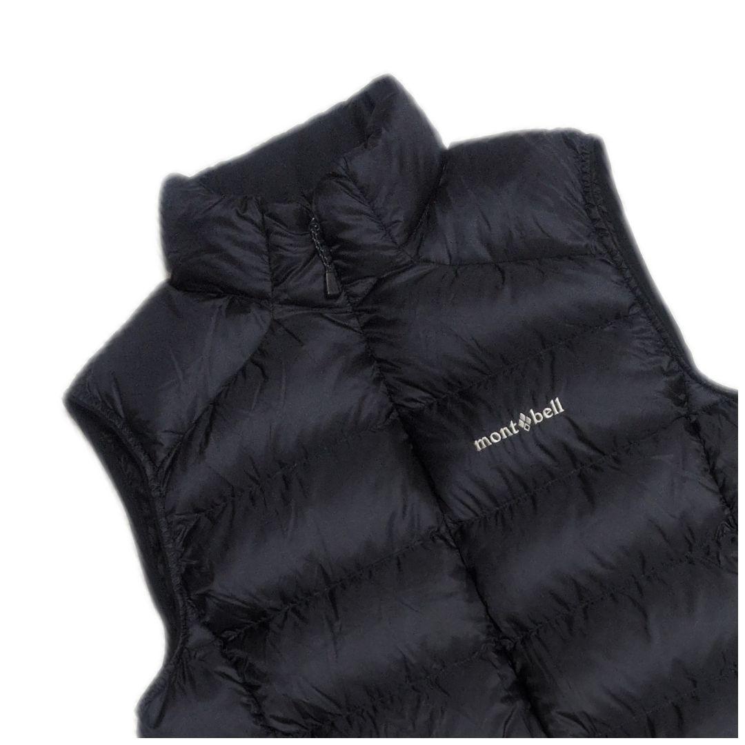 montbell モンベルライトアルパインダウン ベストネイビー L レディース
