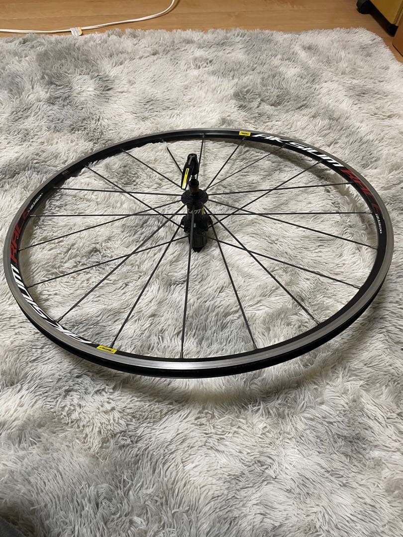 【ううう】MAVIC アクシウム　ロードホイール前後セット