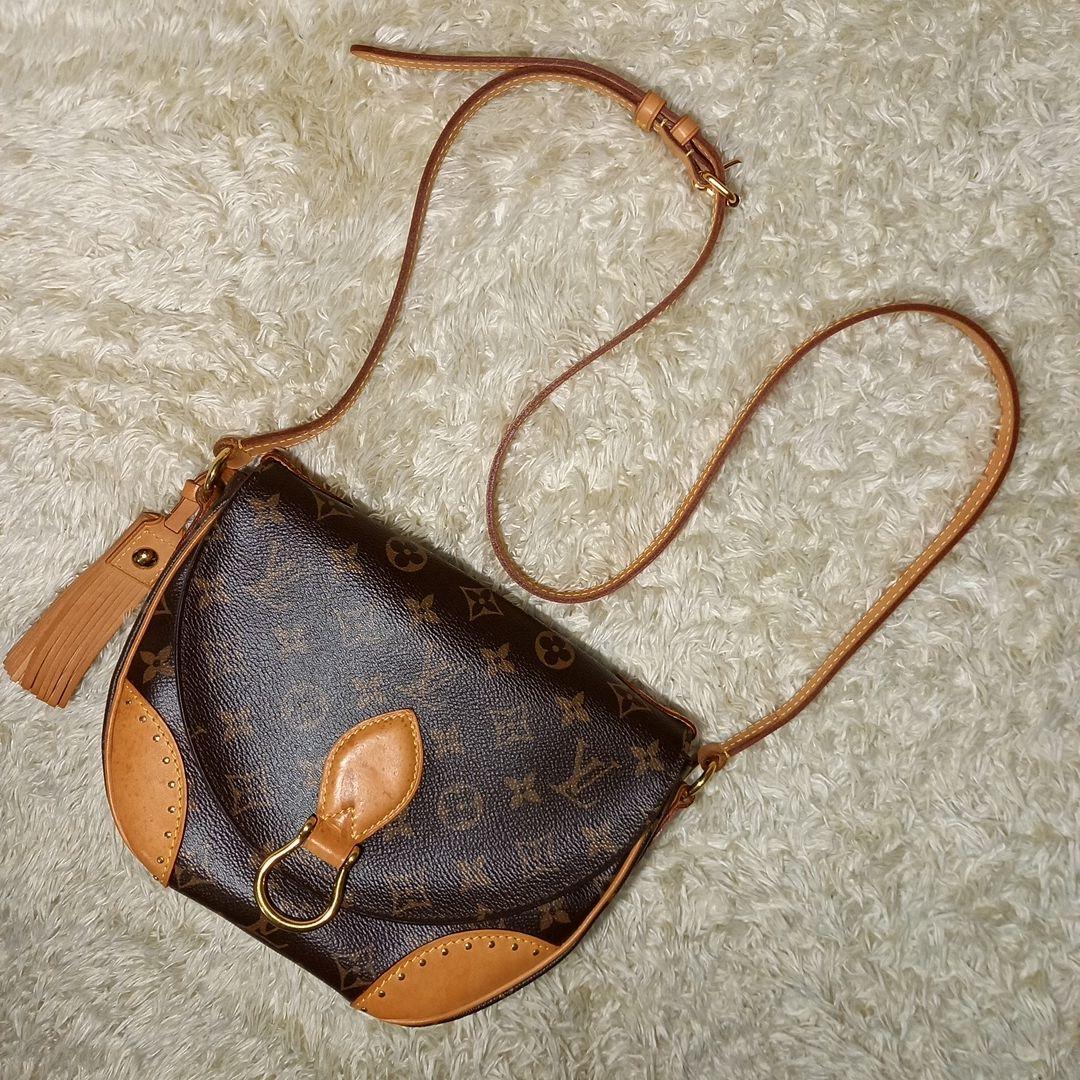 『良品』ルイヴィトン　モノグラム　サンクルー　ショルダーバッグ