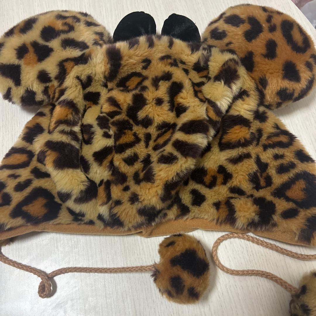 【大人気】ディズニーヒョウ柄ファンキャップ