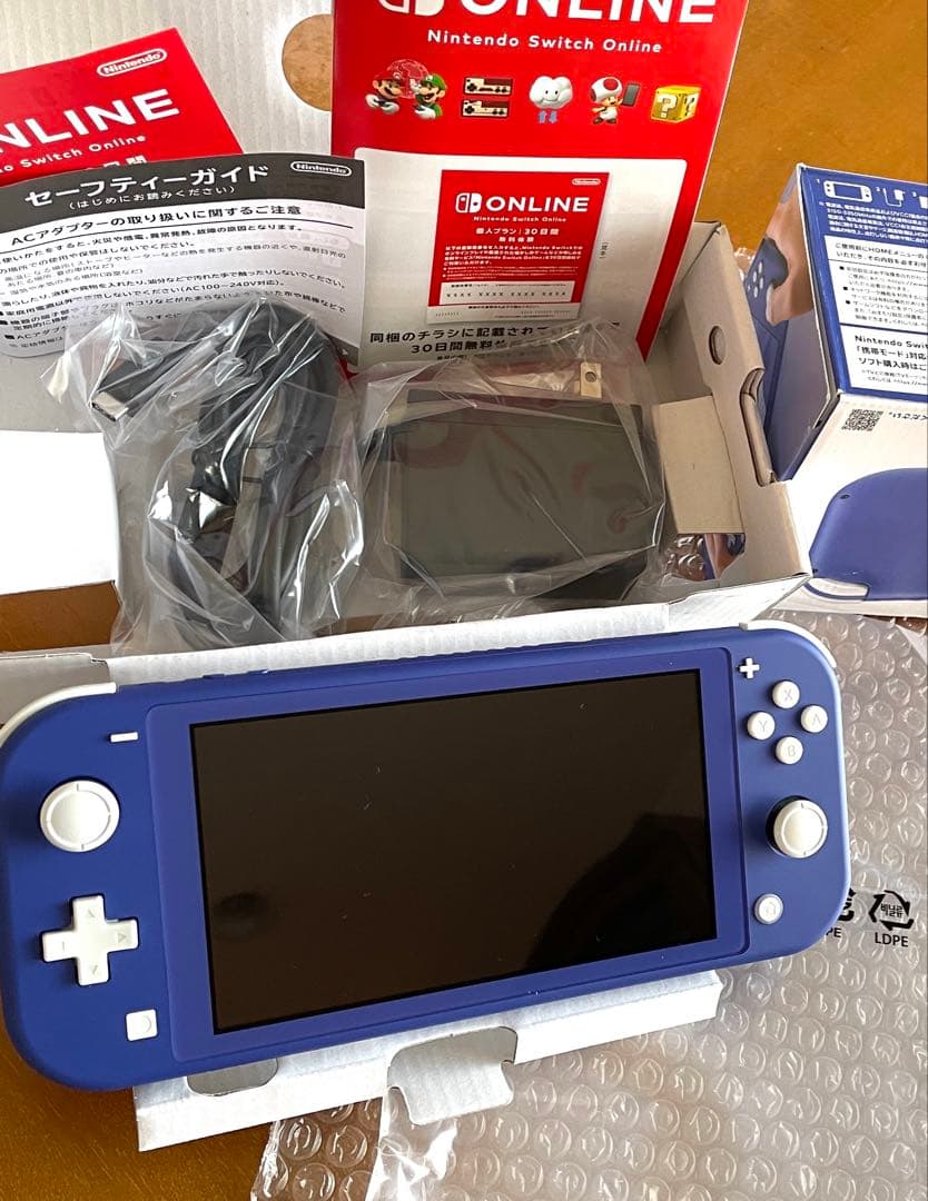 Nintendo Switch Lite ブルー 本体　一式