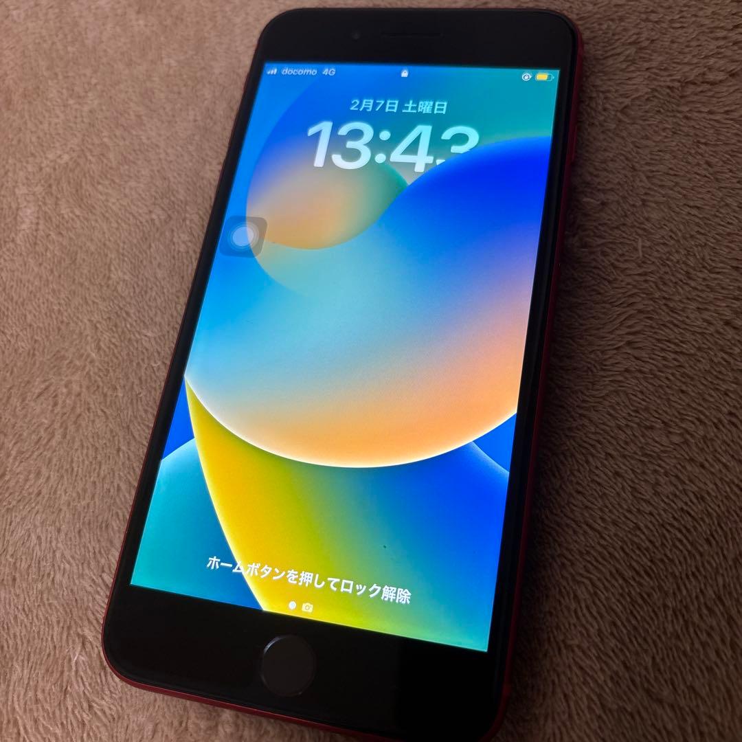 Apple iPhone 8 Plus (レッド)