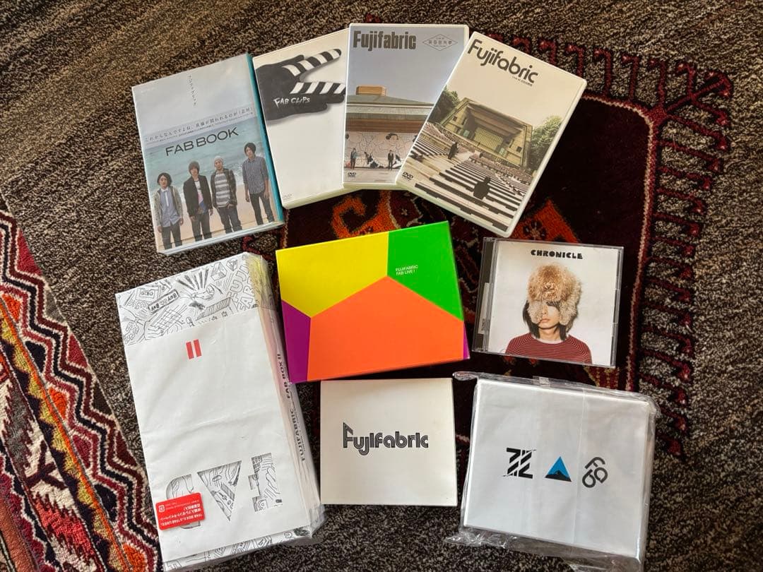 フジファブリック　DVD.CD.FABBOOKセット