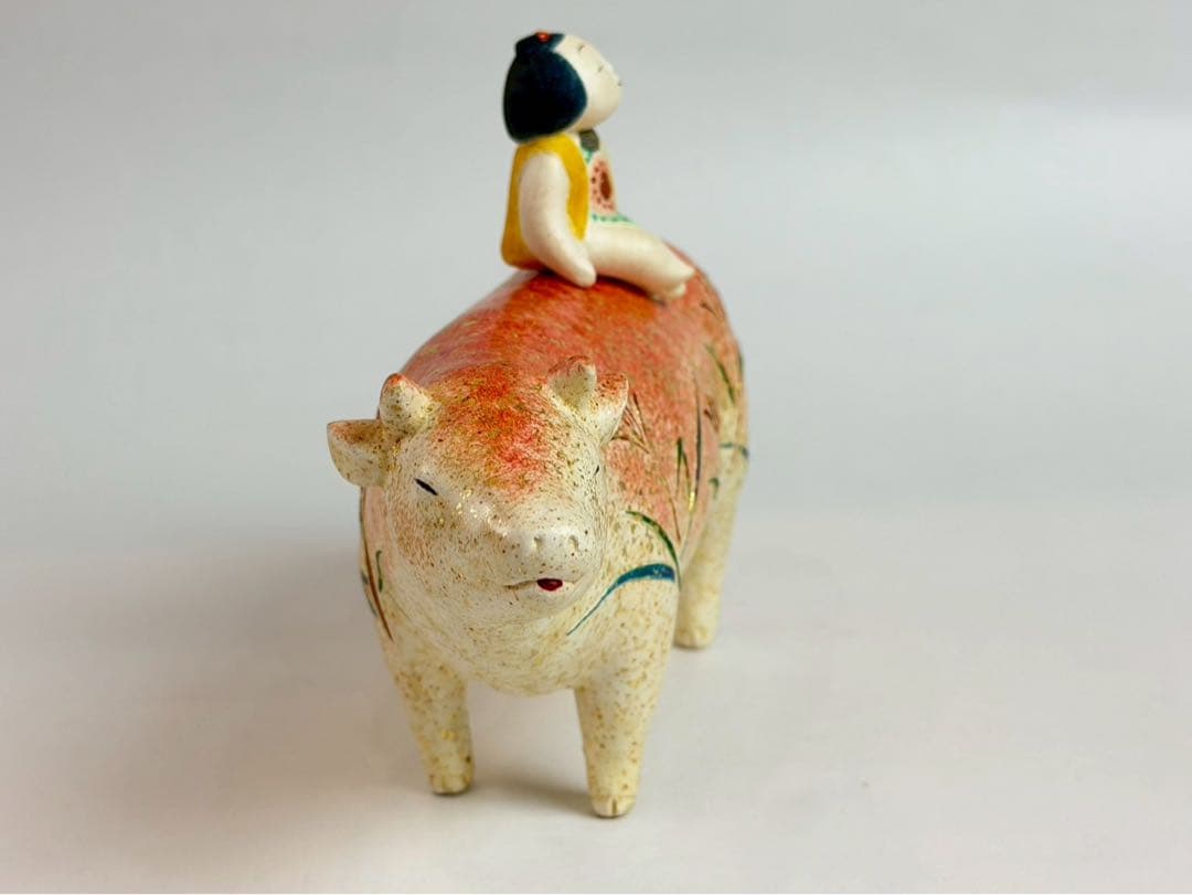 紺谷力　彩塑人形　紺谷力