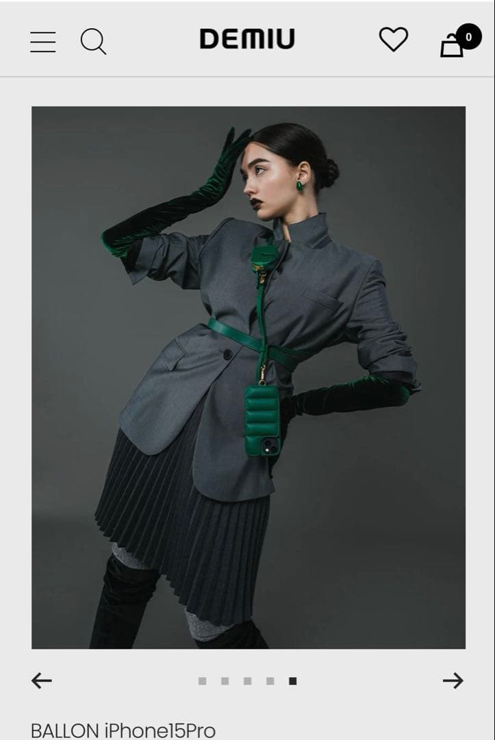 iPhoneアクセサリー demiu iPhone15pro