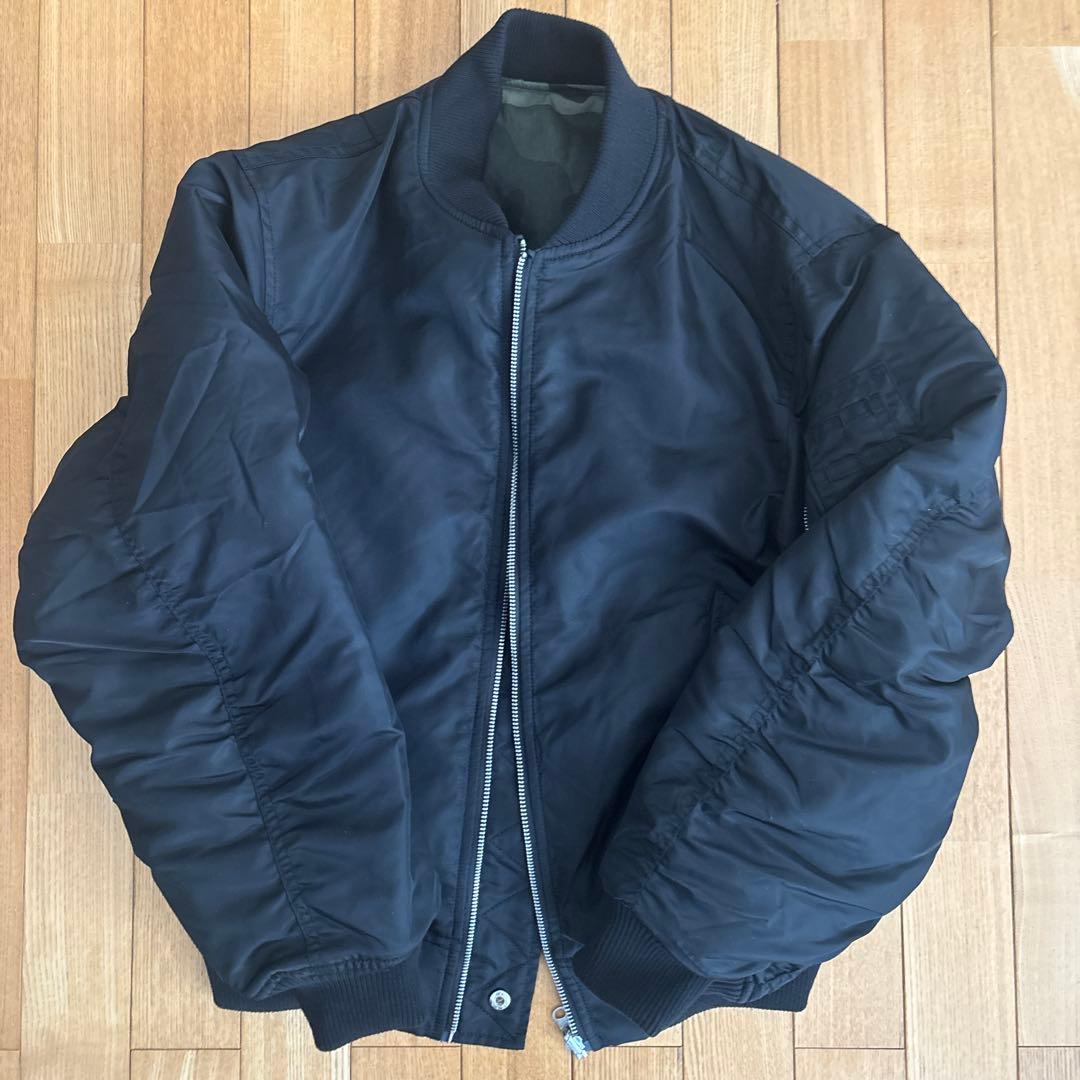 リバーシブル迷彩 MA-1 フライトジャケット