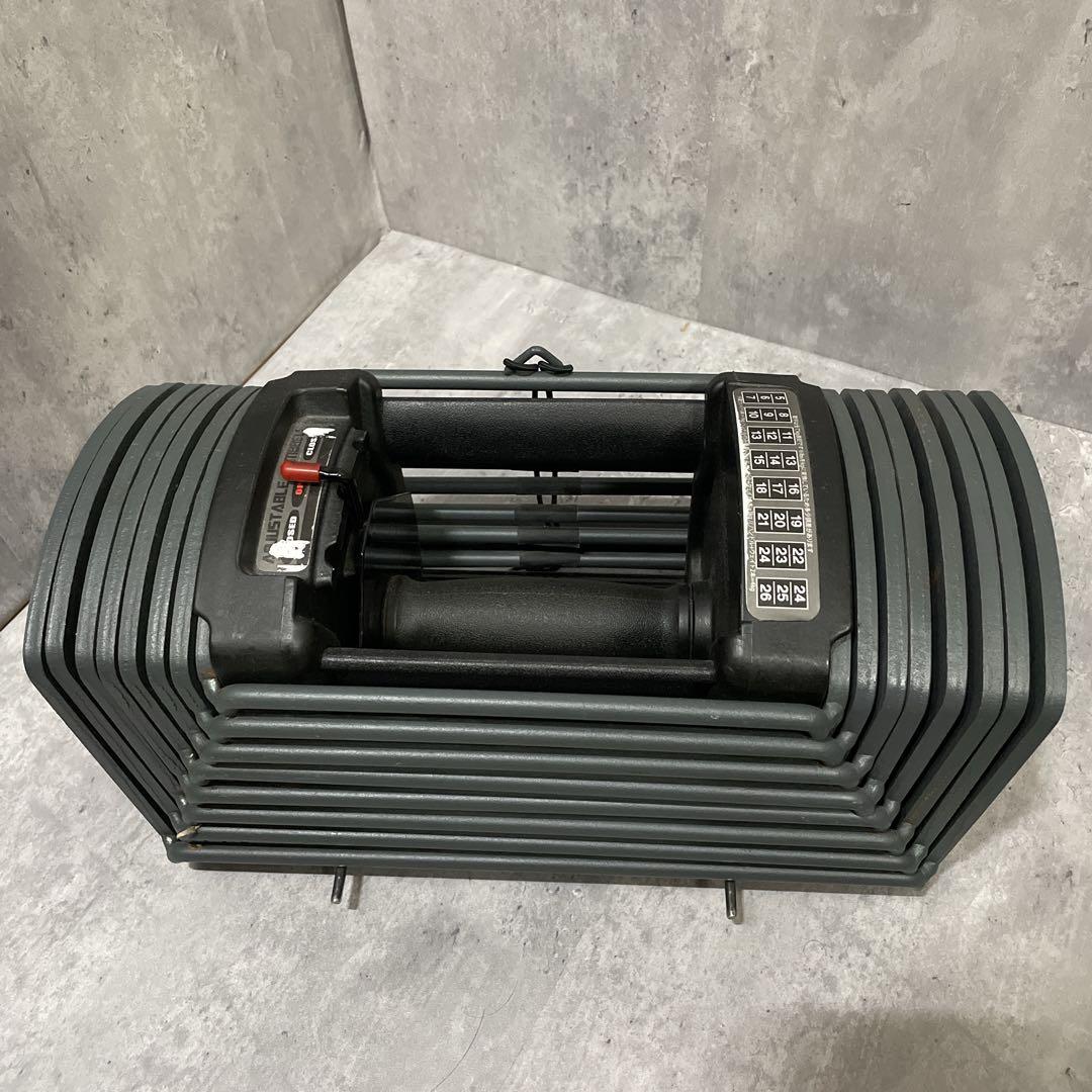 【送料込み】可変式ダンベル パワーブロック 5Kg〜26Kg① 筋トレ