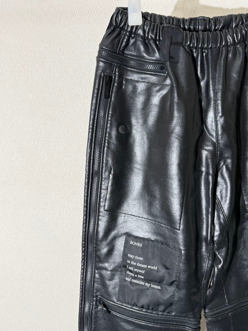 タカヒロミヤシタザソロイスト ZIP装飾 ストレッチパンツ