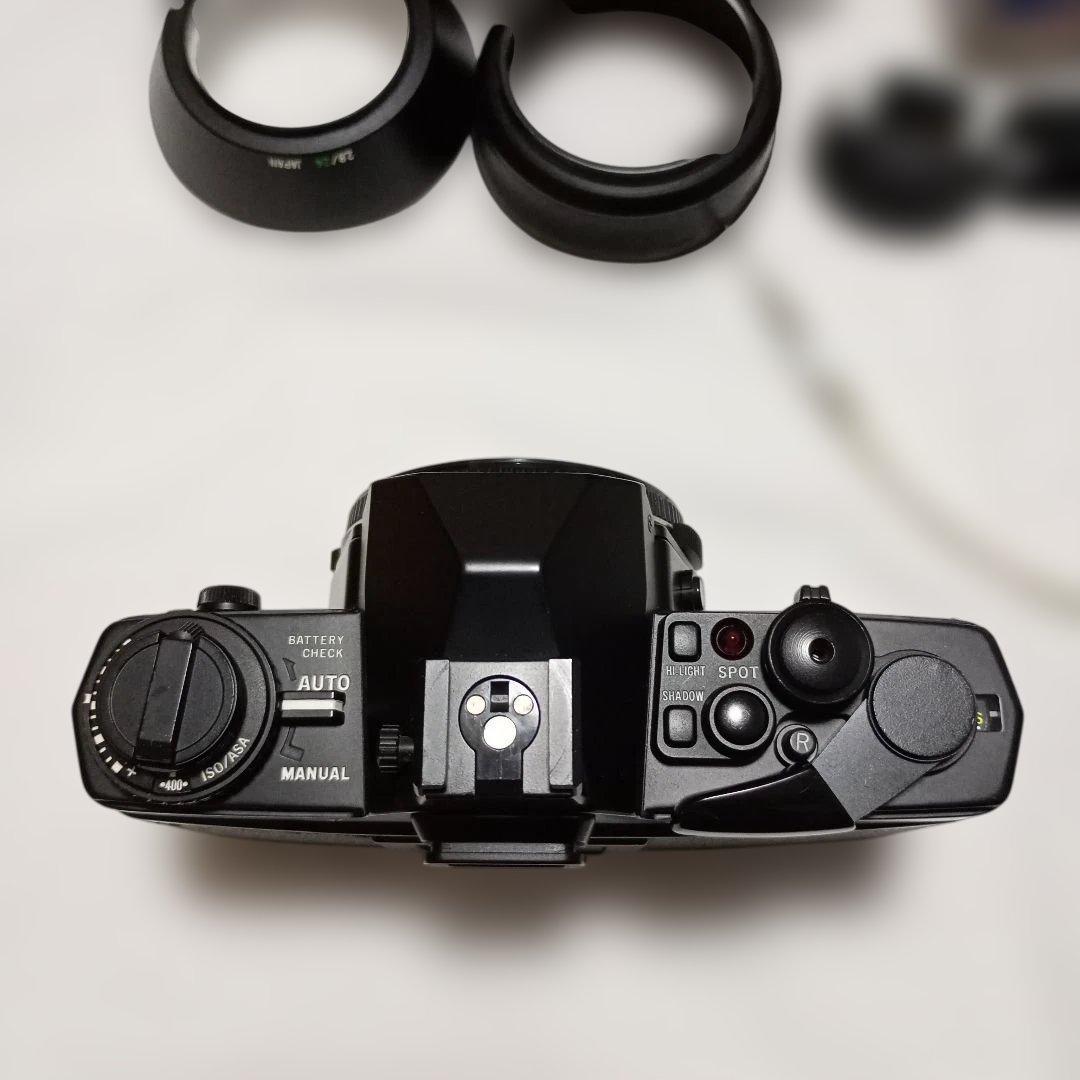 フィルムカメラ Olympus OM-4+ Auto- 50 f1.8+teleplus MC7