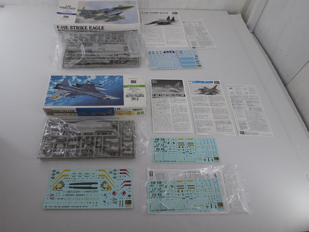 34▢戦闘機13点まとめ ＜F-16C、F/A-18ほか＞ NH0501-9