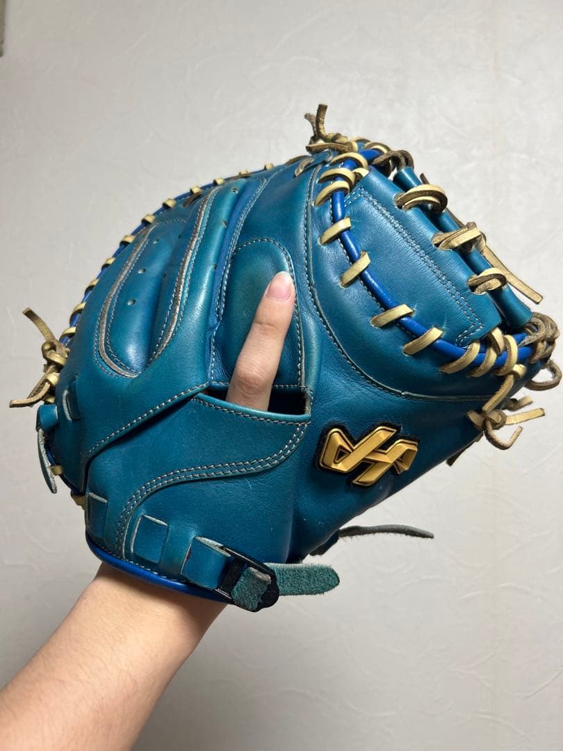 即戦力ミット　ハタケヤマ　軟式　伏見モデル