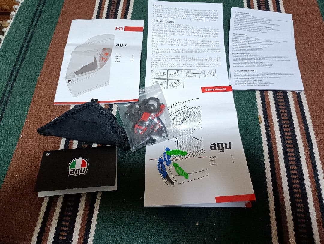 AGV ヘルメット　K1 ROSSI MUGELLO 2015 ロッシ　値引不可