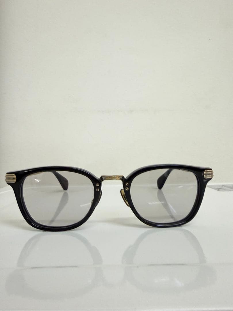 オリバーピープルズ Chessman BK/AG メガネ　度なし　サングラス