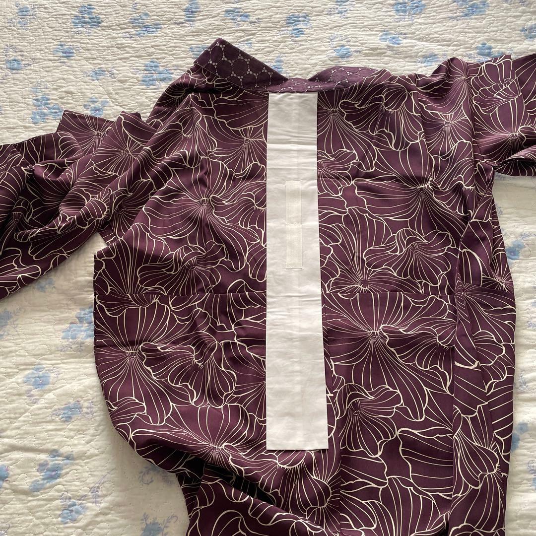 長襦袢　正絹　半衿付き