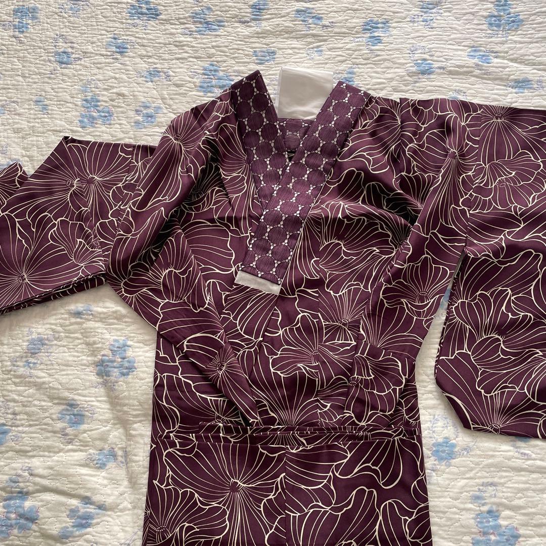 長襦袢　正絹　半衿付き