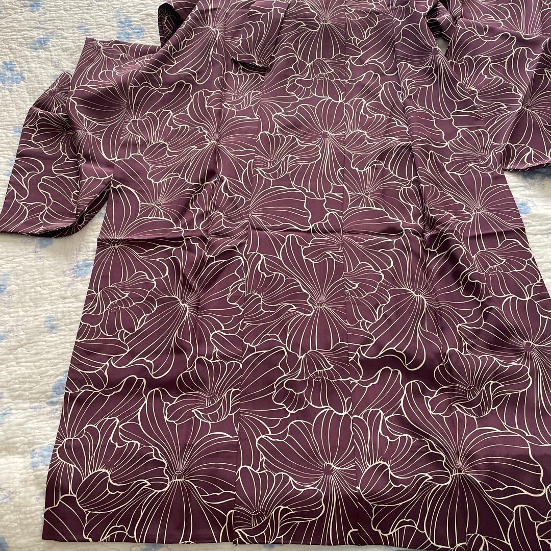 長襦袢　正絹　半衿付き