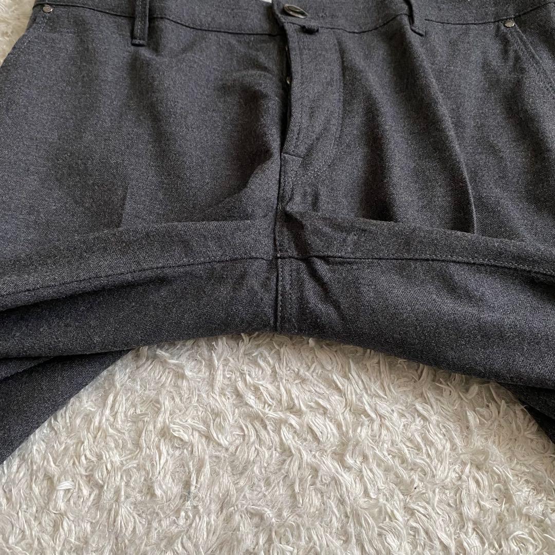 未使用級/W33 JACOB COHEN J666 スラックス フランネルウール