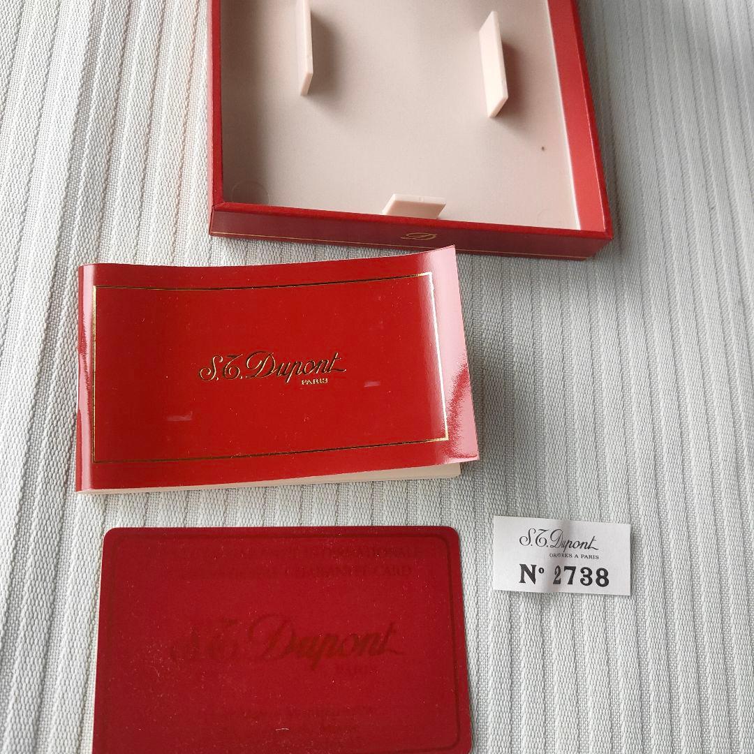 レア品 デュポン ガスライター 箱、説明書付き