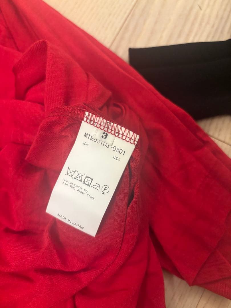 MAATEE&SON マーティー&サンズ シルク ポケットTシャツ