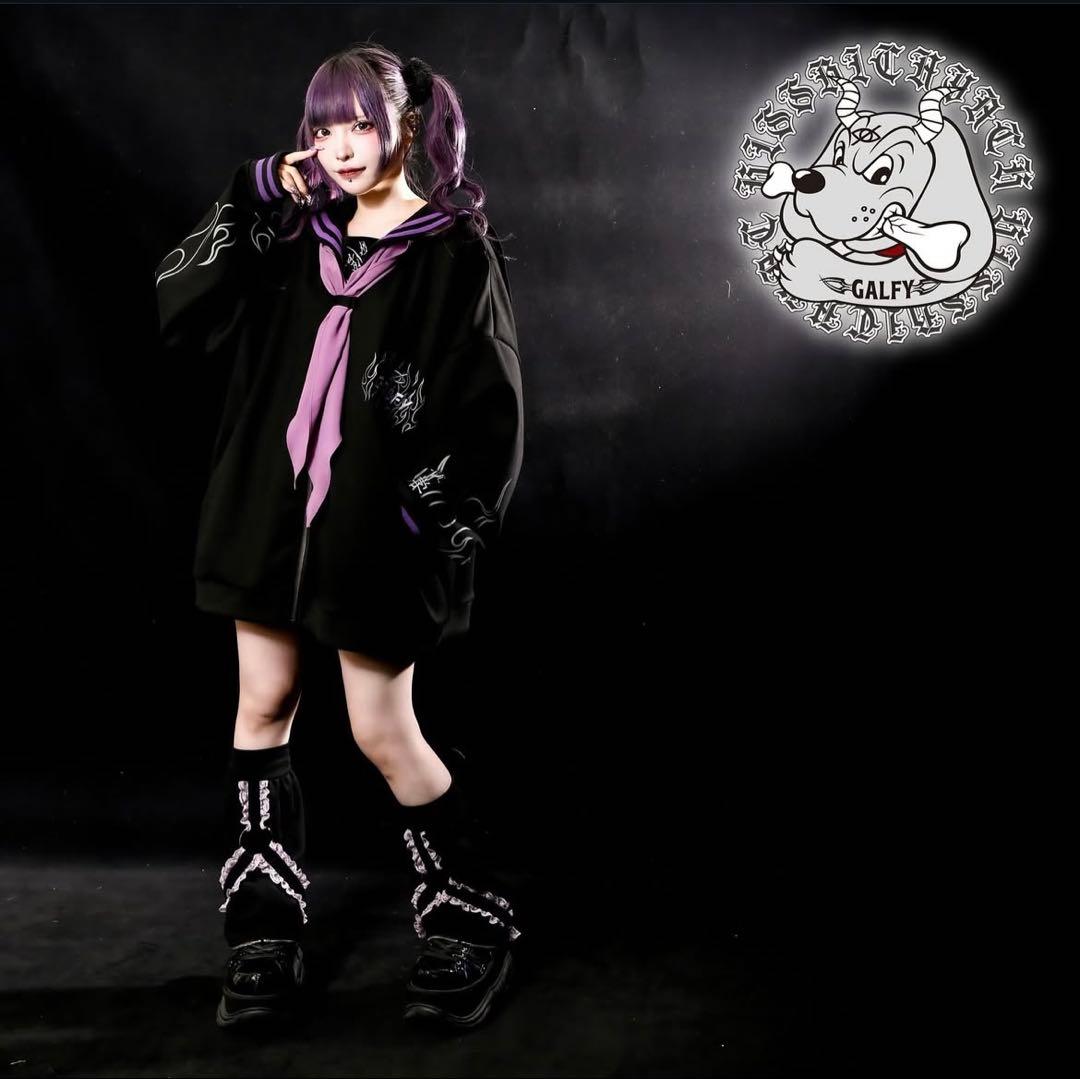 【GALFY×KRY 秋コレクションアイテム】「犬の企み学園」パープル