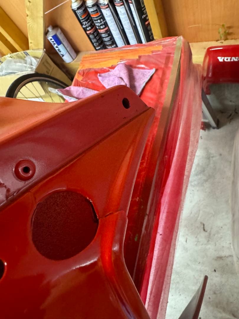 cbxインテグラカウルステー社外スクリーン