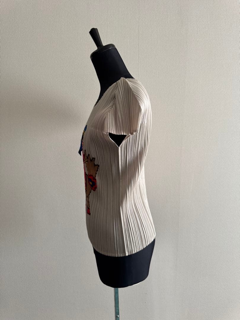 PLEATS PLEASE 半袖Tシャツ カラフル