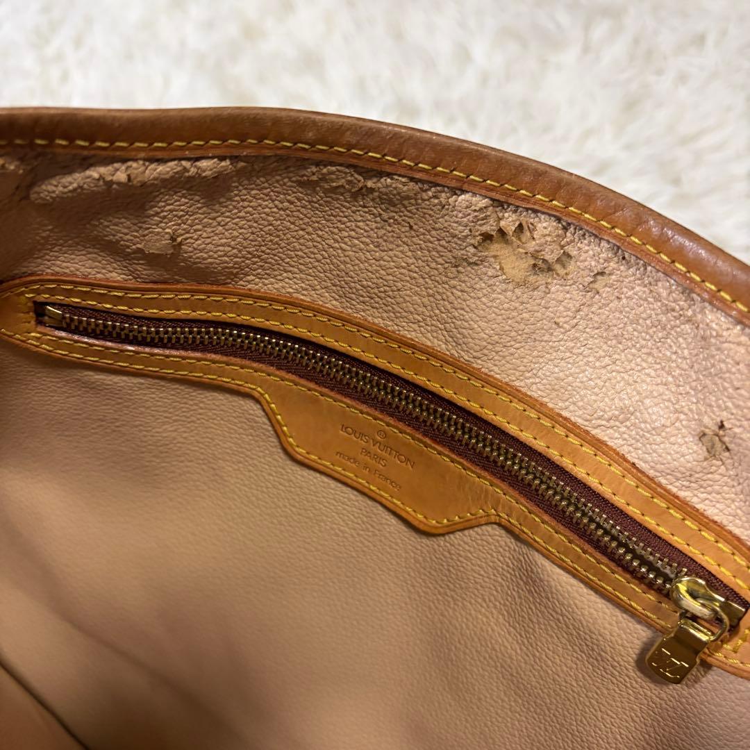 【鑑定済】ルイヴィトン トートバッグ バケットGM モノグラム バケツ型 A4可