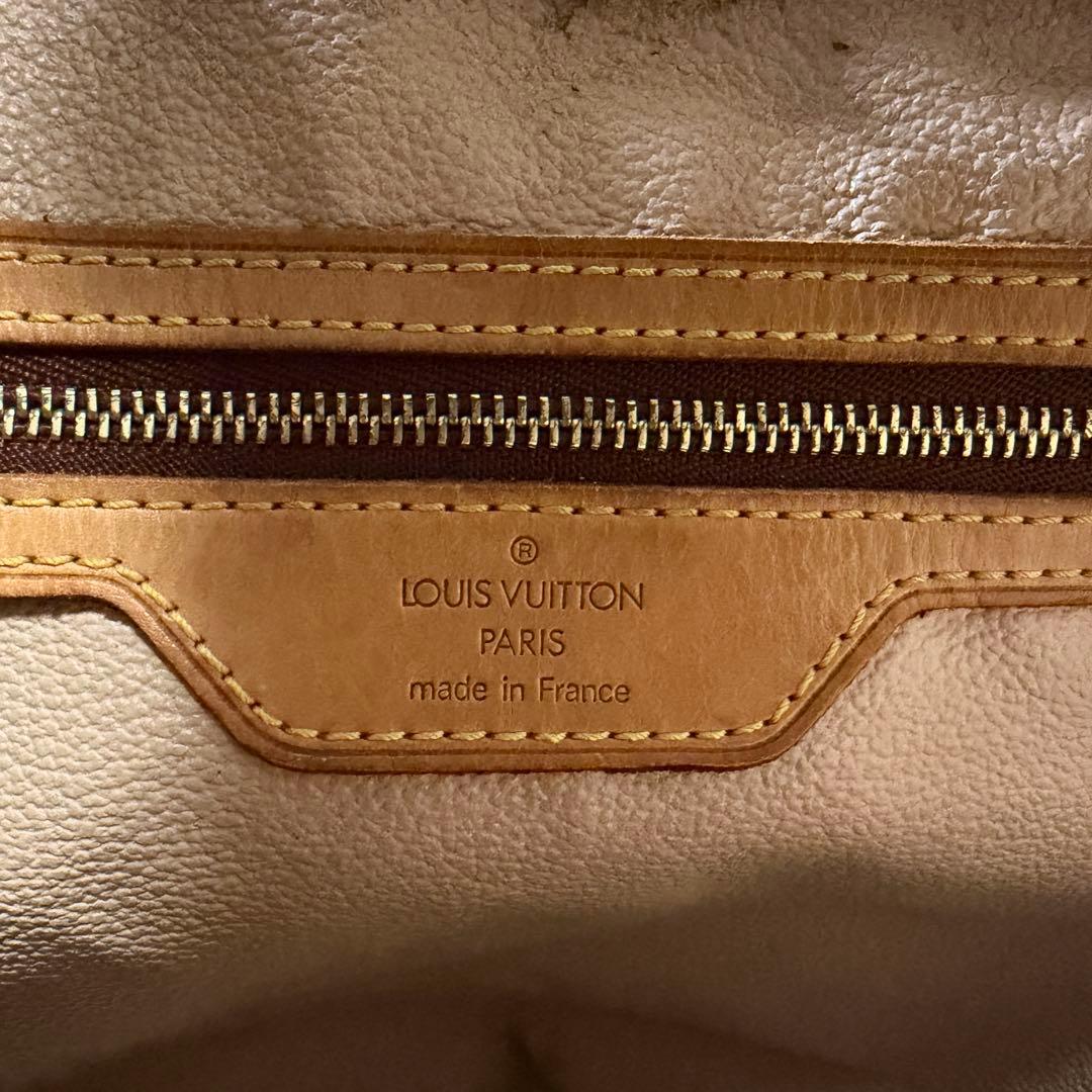 【鑑定済】ルイヴィトン トートバッグ バケットGM モノグラム バケツ型 A4可