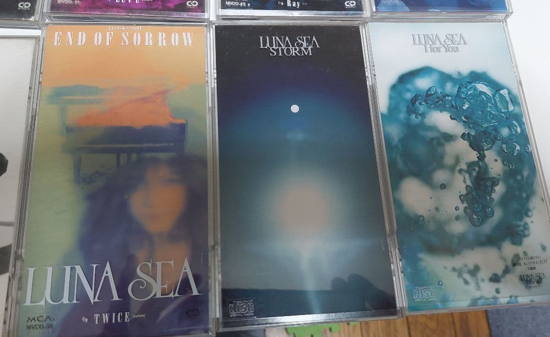 LUNA SEA　関連 CD(アルバム8種、シングル2１種) セット