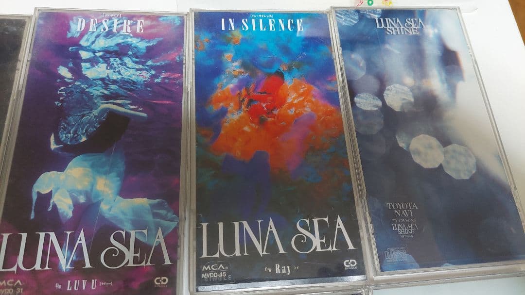 LUNA SEA　関連 CD(アルバム8種、シングル2１種) セット