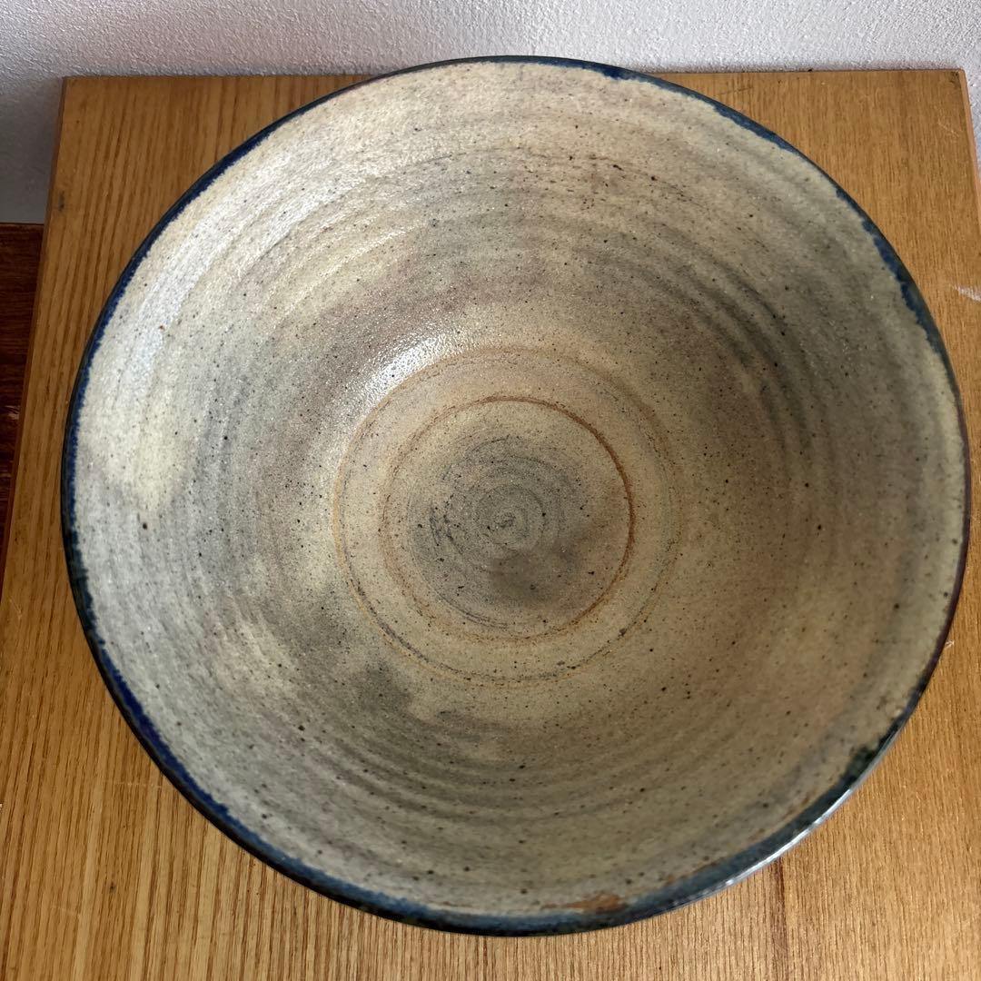 やちむん　沖縄　北窯　宮城正享　陶器　マカイ　丼　椀　トビカンナ　2枚　松田共司