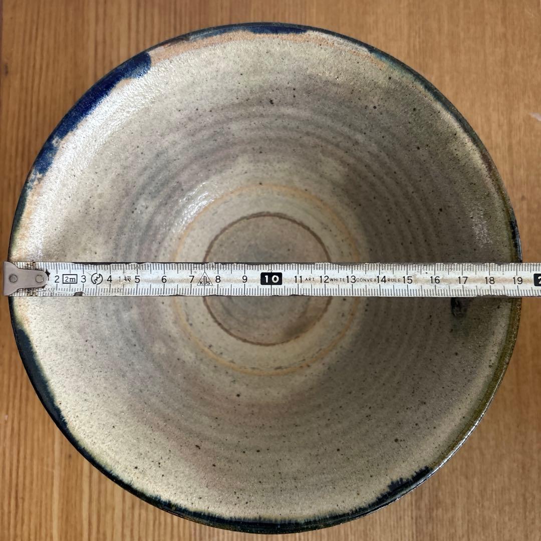 やちむん　沖縄　北窯　宮城正享　陶器　マカイ　丼　椀　トビカンナ　2枚　松田共司