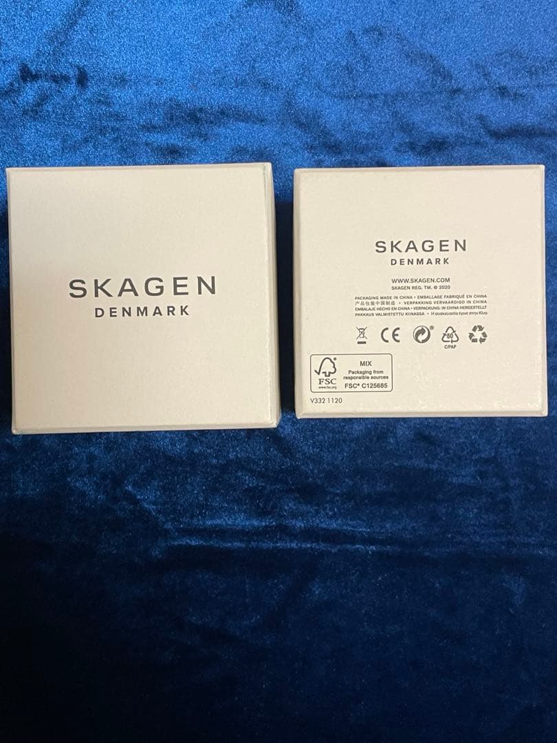 新品スカーゲン フレヤ SKW2715 ステンレススチール クオーツ動作確認済み