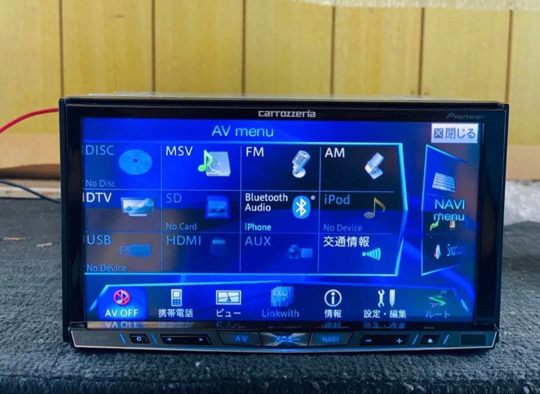 carrozzeriaカーナビavic-ZH0099S map dat 2014