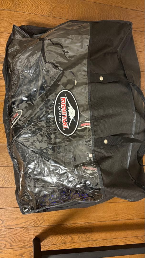 KUSHITANIブラック革ツナギ LLサイズ