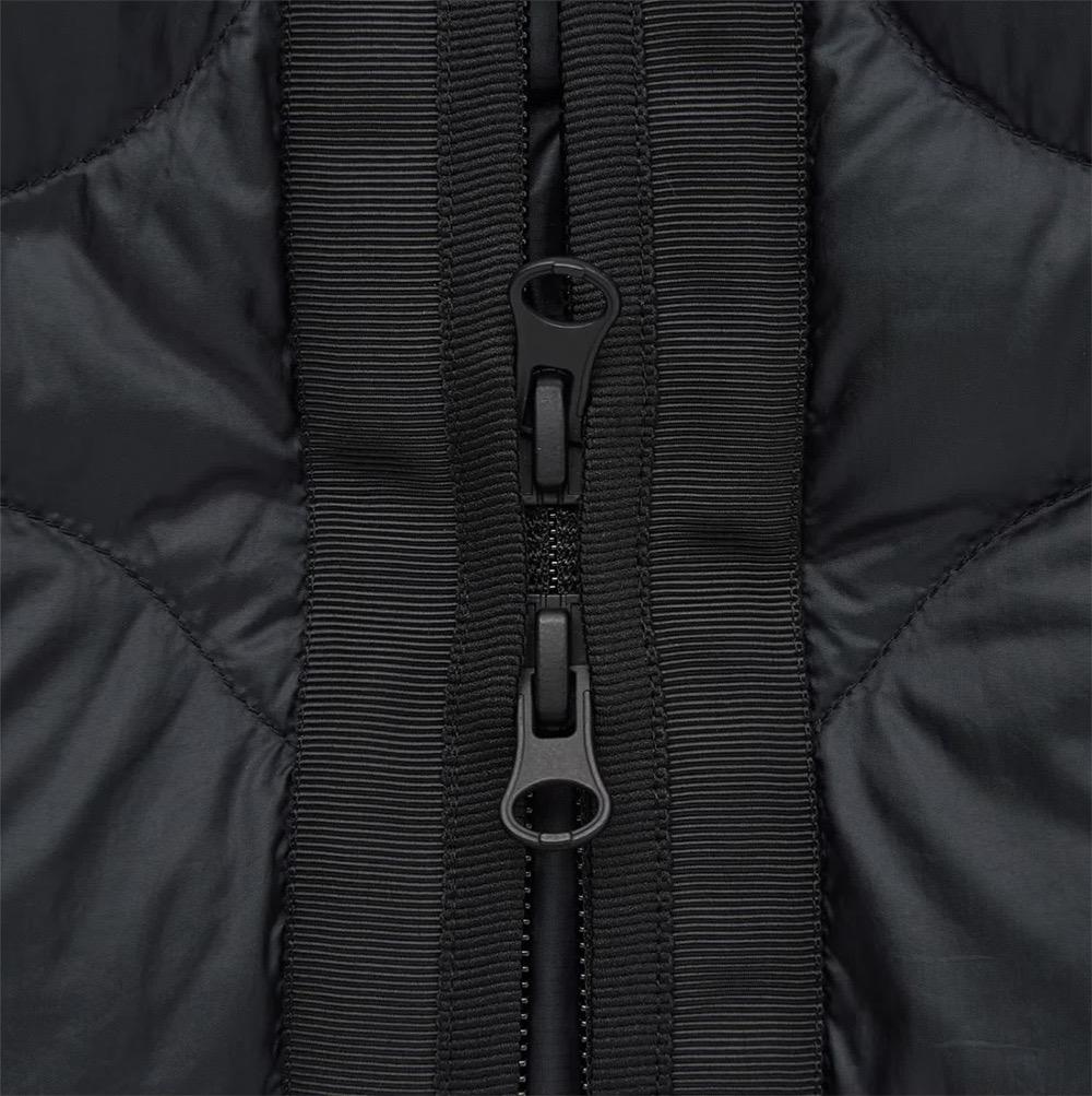 新品 ユニクロ×セオリー ウルトラライトダウンロングベスト 黒 S ブラック