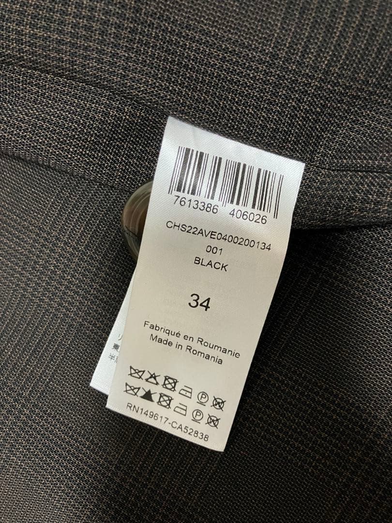 SEE BY CHLOE ノーカラージャケット ピーコート