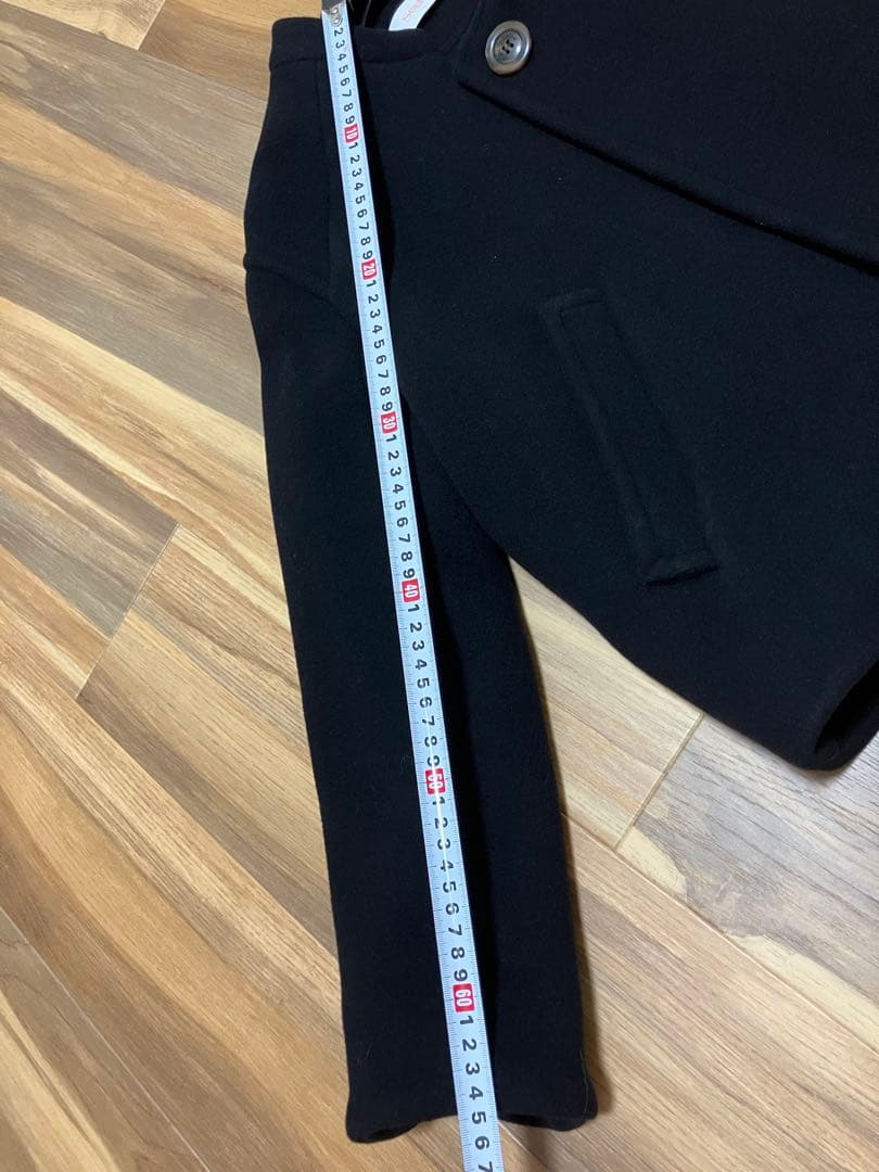 SEE BY CHLOE ノーカラージャケット ピーコート