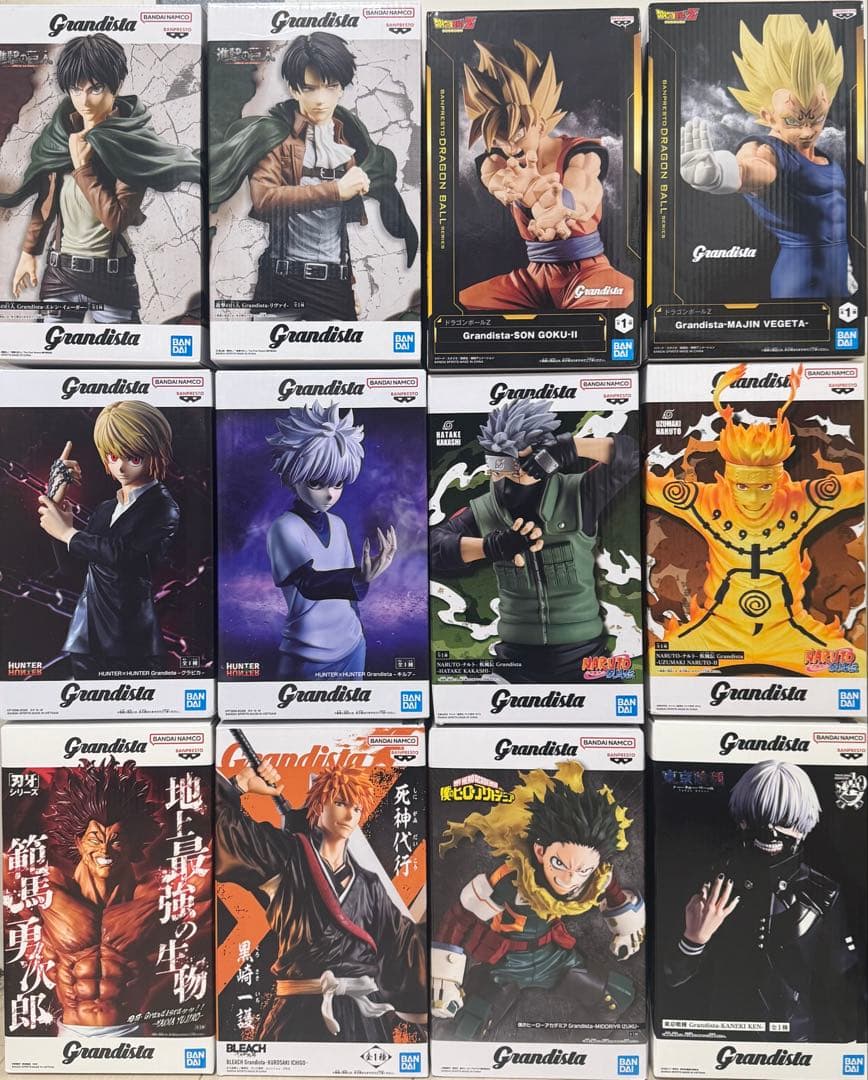 新品未開封品　Grandista フィギュア　まとめ売り
