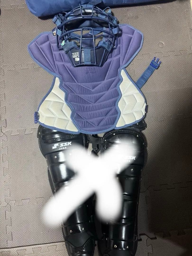 SSK キャッチャー用プロテクター キャッチャー防具　少年用　アシックス