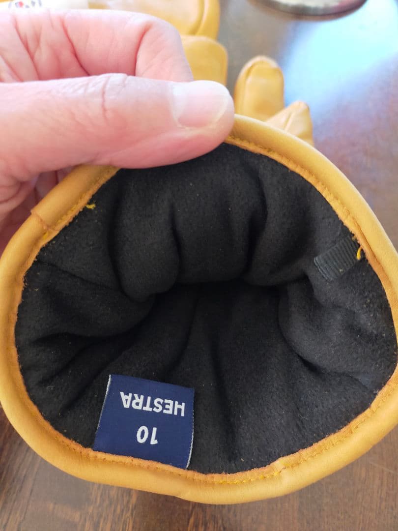 HESTRA 【3-Finger GTX Full Leather】サイズ:10