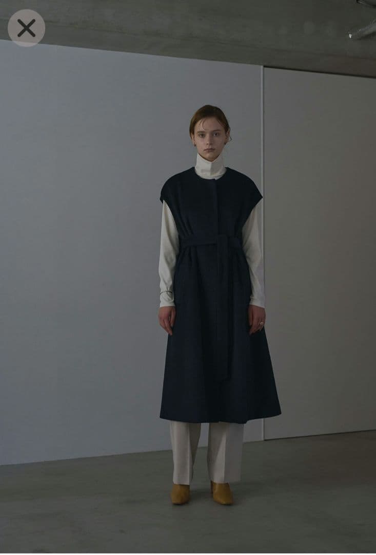 【新品】MANOF wool Beaver 3way coat ネイビー