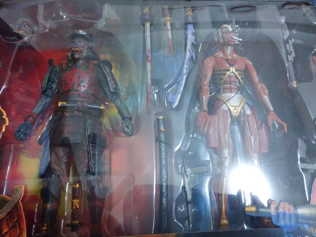 Iron Maiden Eddie NECA製フィギュア2体セット 未使用品