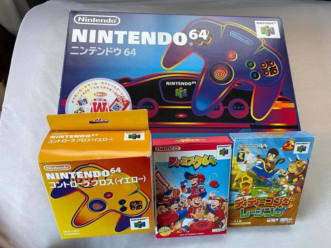 Nintendo 旧世代ゲーム機本体 NINTENDO 64セット