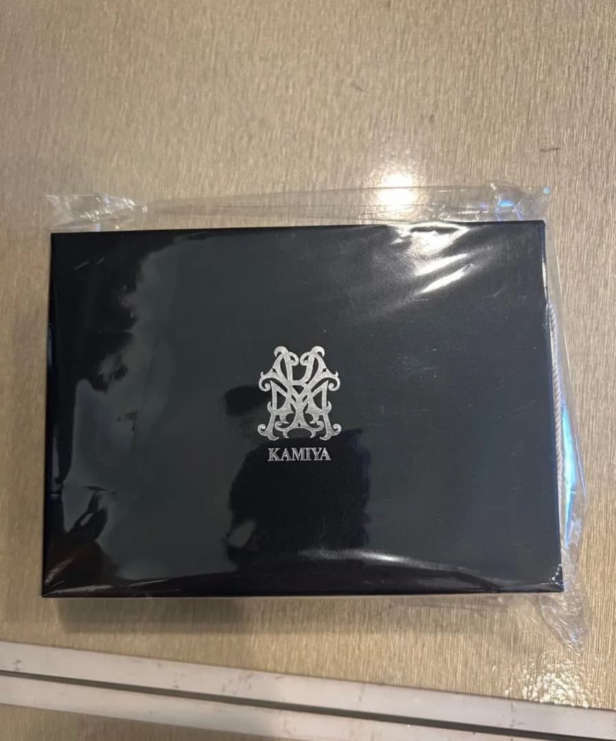 KAMIYA Long Wallet Chain silver 箱、タグ付き