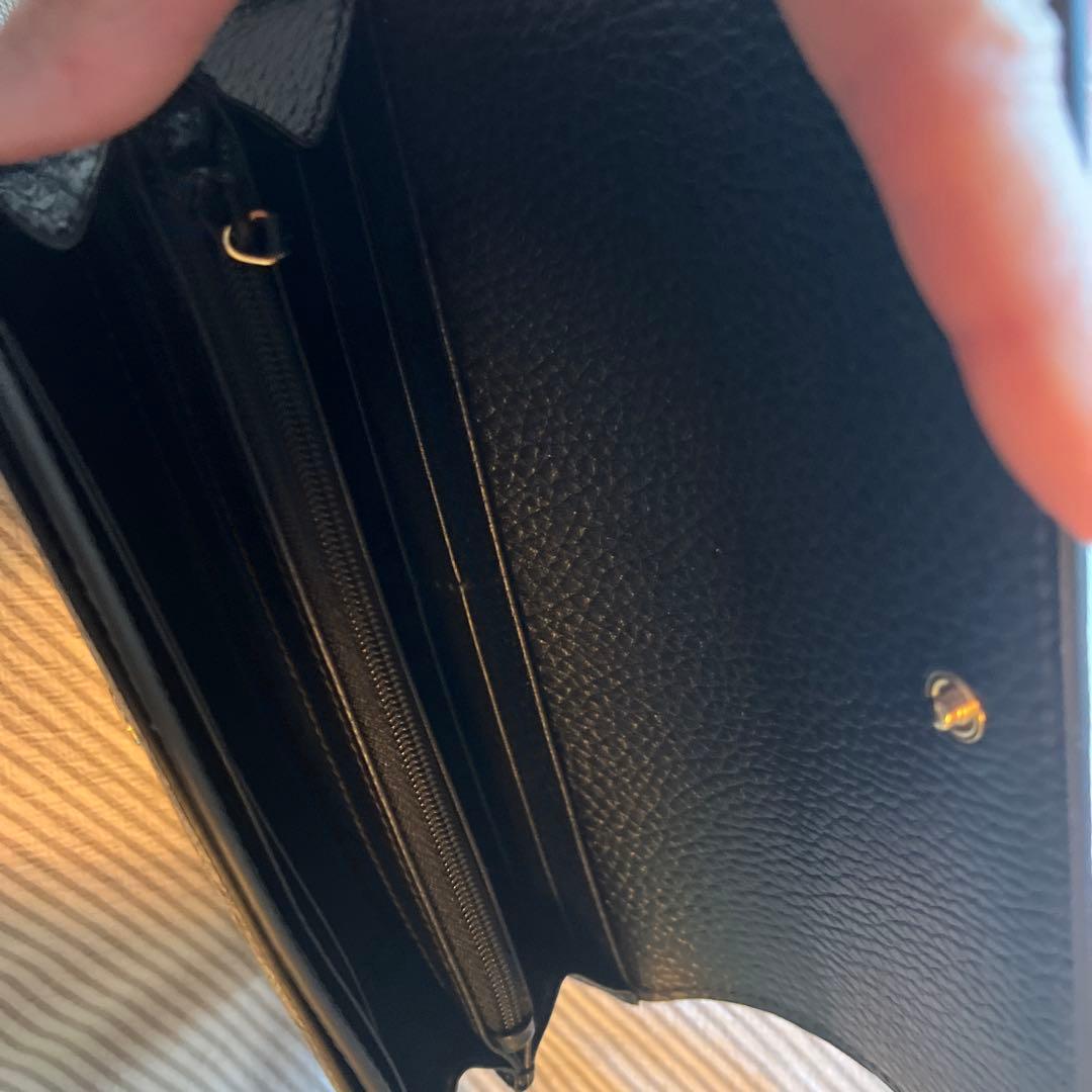 グッチ ダブルG バイカラーコンチネンタルウォレット