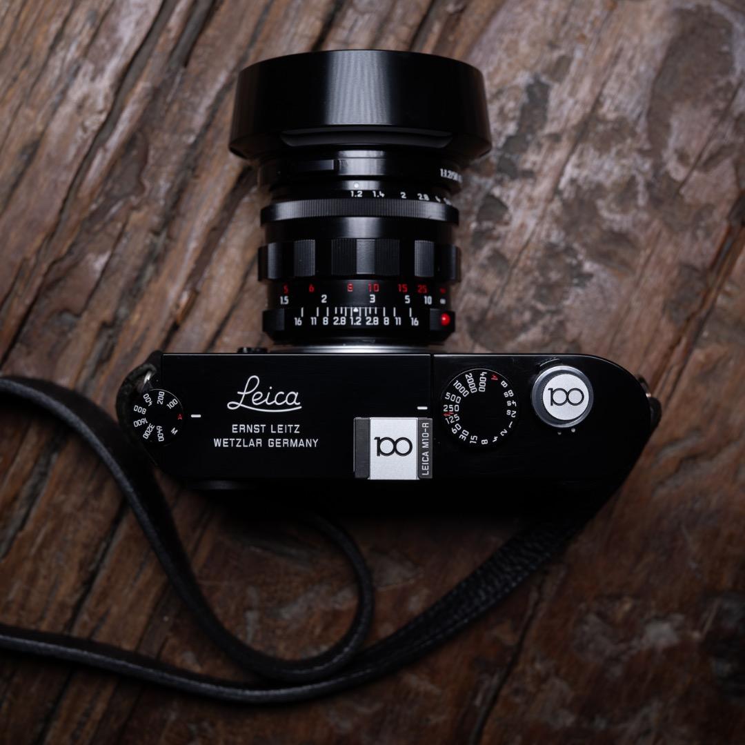 新品 Leica ライカ100周年限定 ホットシューカバー＆リレーズボタンセット