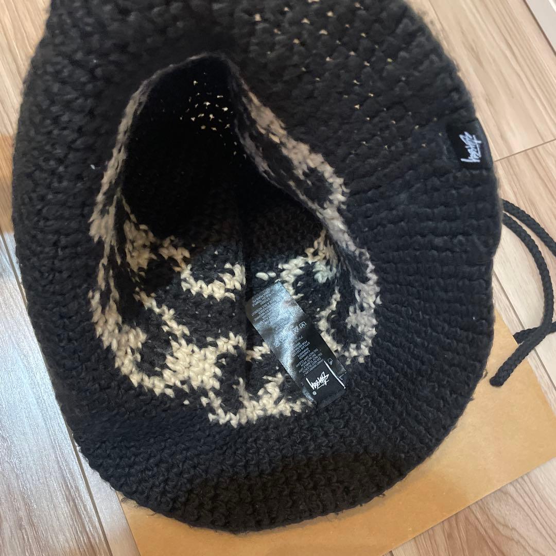stussy 22aw ss link knit bucket hat ハット