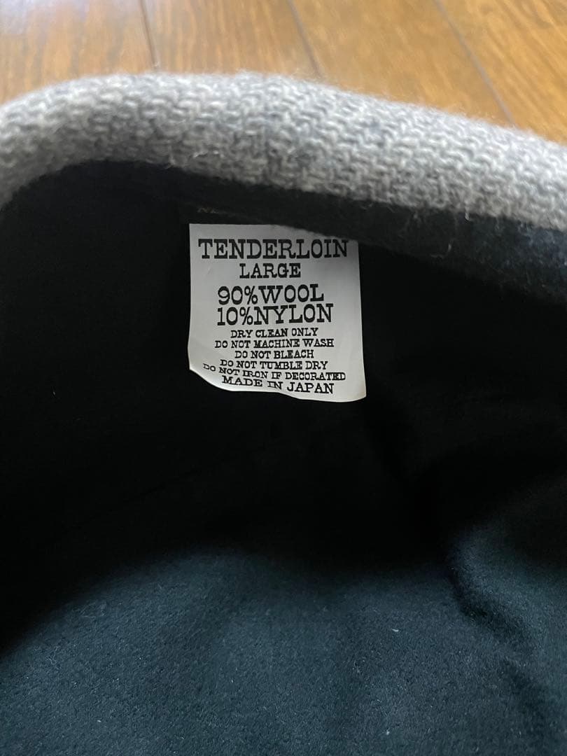 TENDERLOINテンダーロインキャスケット Lサイズ グレー