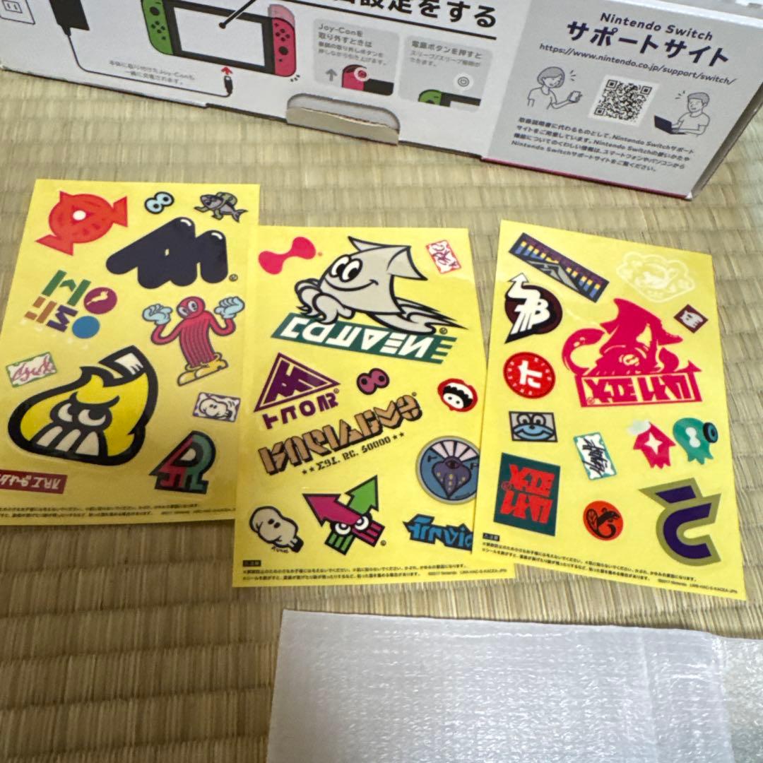 Nintendo switch 本体　スプラトゥーン2 エディション　本体任天堂